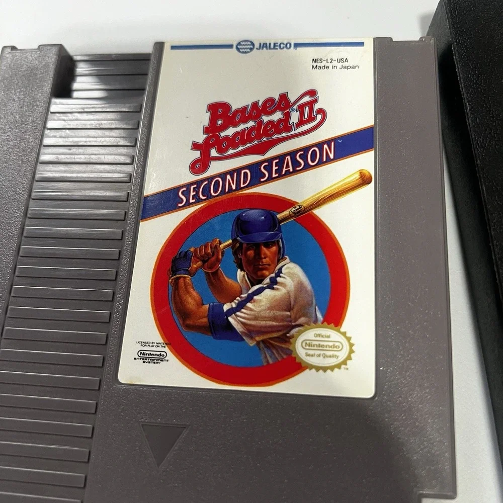 Bases Loaded II‎ 2 Second Season ORIGINAL Nintendo NES Game  Excellent Condition